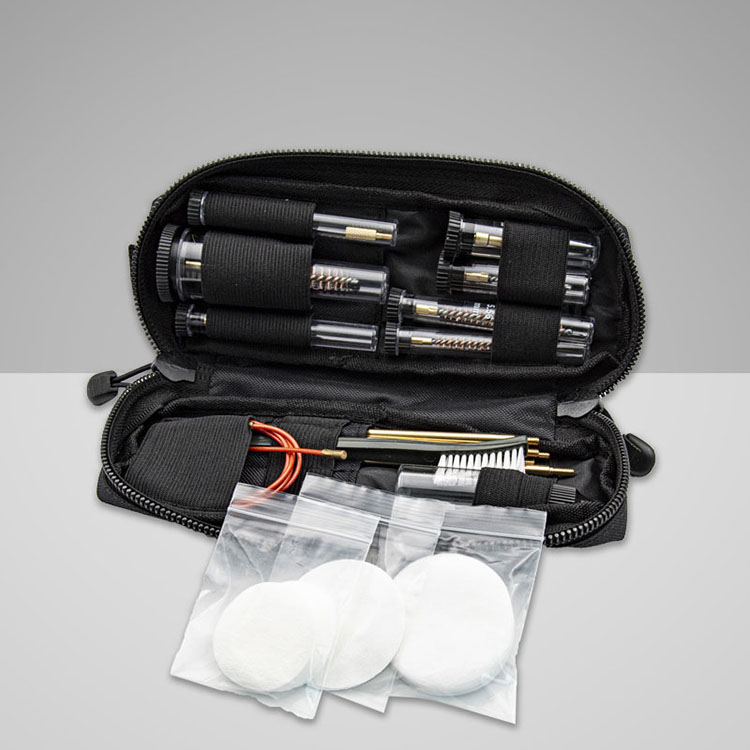 Kit Pembersihan Pistol Sistem Molle untuk Senapang .177cal. dan .223cal. dengan 5 Batang Pembersih dan 1 Kabel Fleksibel